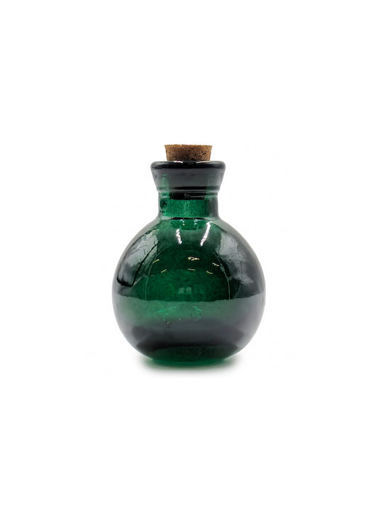 Glass Drops Μπουκάλι Νερού Γυάλινο με Φελλό 125ml Glass Drops Μπουκάλι Νερού Γυάλινο με Φελλό 125ml