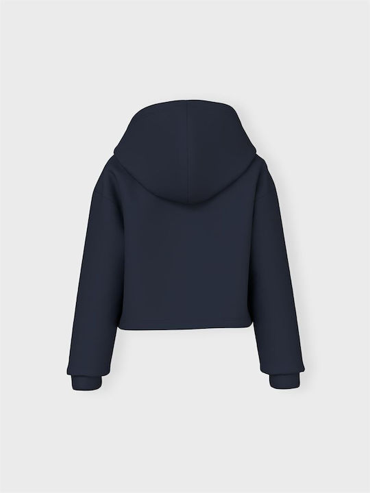 Name It Kids Sweatshirt with Hood Navy Blue