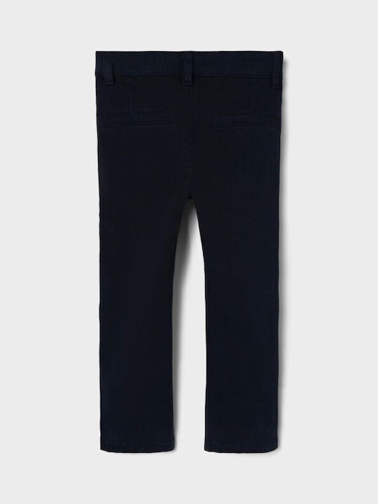Name It Boys Fabric Chino Trouser Navy Blue