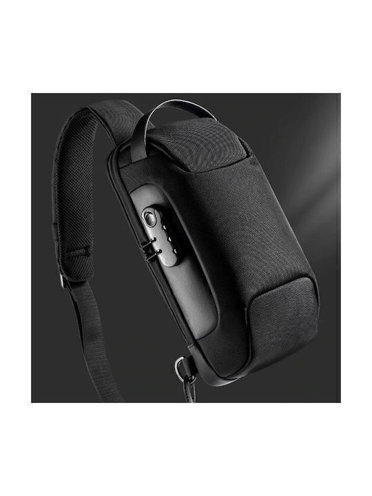 Geantă pentru bărbați De umăr / tip crossbody Neagră