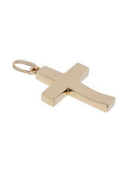 Vitopoulos Men's Gold Cross 14K