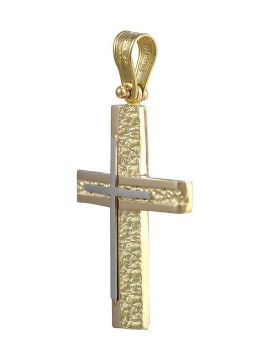 Men's Gold Cross 14K