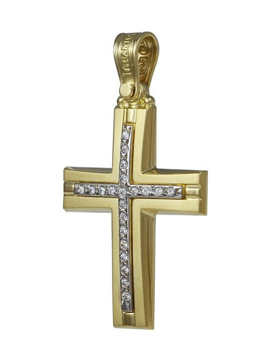 Women's Gold Plated Cross