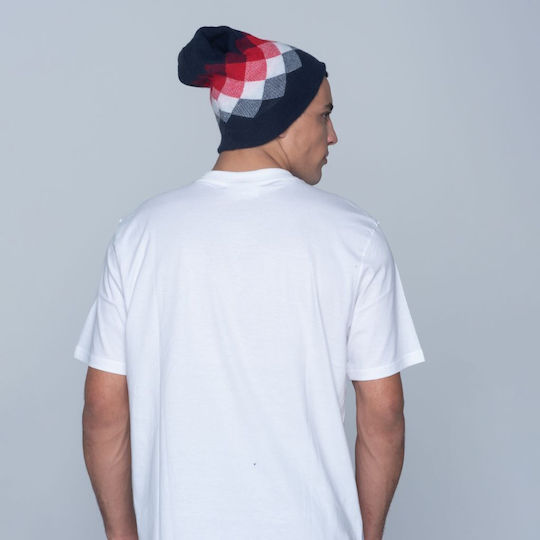 Beanie Beanie Knitted Dark Blue