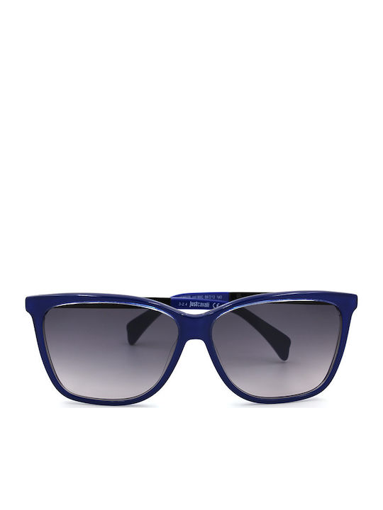 Just Cavalli Women's Sunglasses with Blue Plastic Frame JC652S 90C
