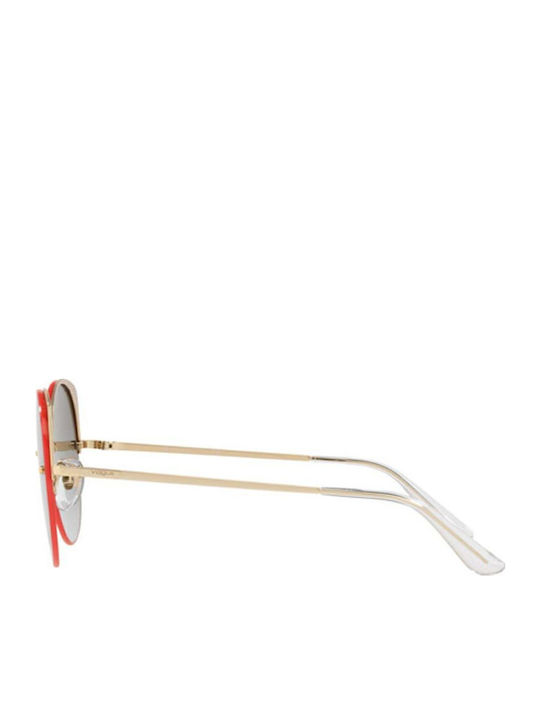 Vogue Women's Sunglasses with Gold Metal Frame and Gold Gradient Lens VO4081S 848/8E