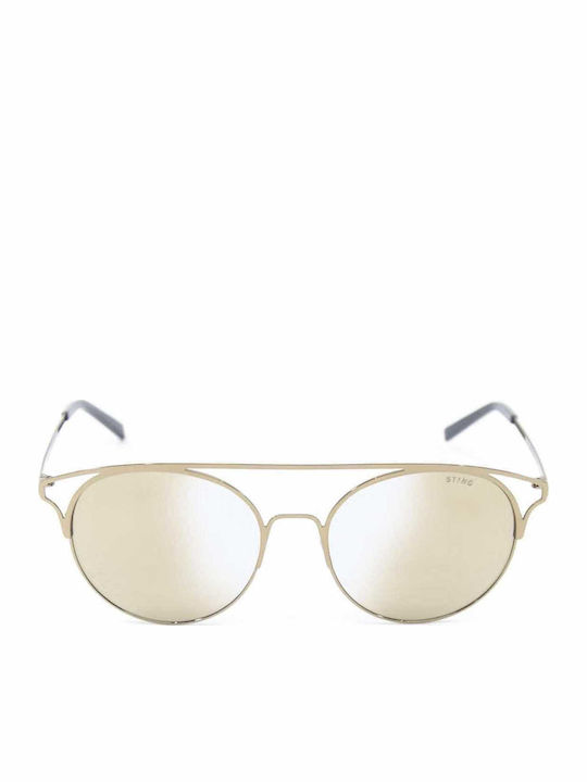 Sting Women's Sunglasses with Brown Metal Frame SST134 8FFG