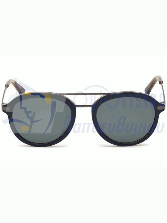 Gant Men's Sunglasses with Navy Blue Metal Frame GA7100 91D