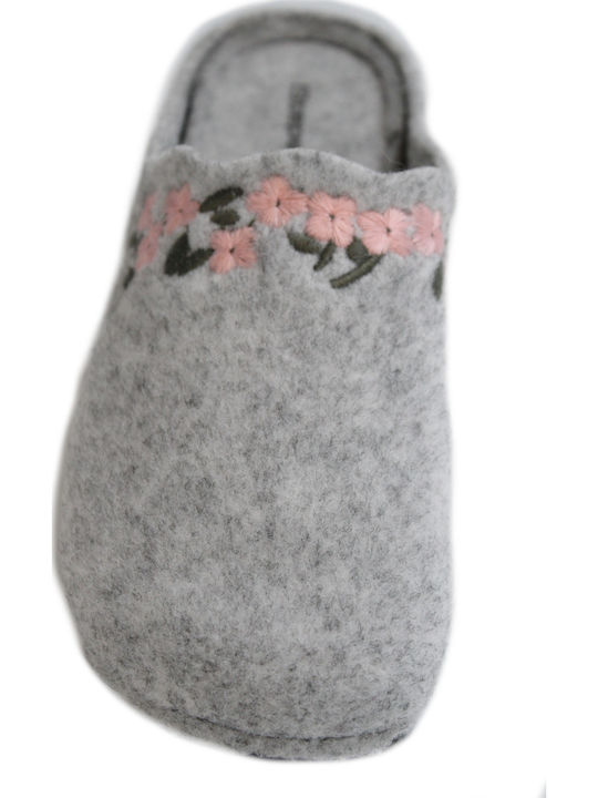 Anatomische Damen Hausschuhe Gray