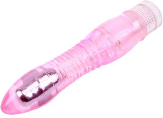 Chisa Novelties Glitters Dual Probe Vibrator Clasic Vibrator 23cm Roz