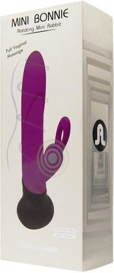 Adrien Lastic Bonnie & Clyde Mini Mini Δονητής Rabbit 19cm Purple