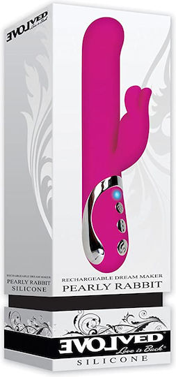 Evolved Novelties Pearly Rabbit Vibrator Kaninchen 21.5cm Pink
