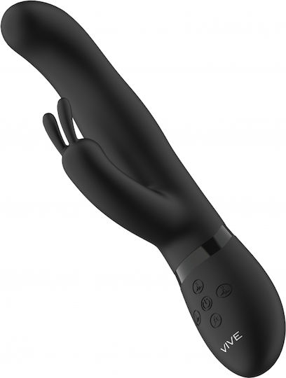Vive Izara Δονητής Rabbit 22cm Black