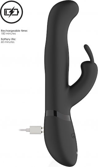 Vive Izara Δονητής Rabbit 22cm Black
