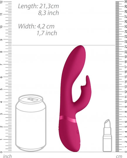 Vive Zosia Δονητής Rabbit 24.2cm Pink