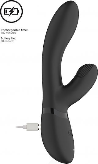 Vive Kyra Vibrator Rabbit Black