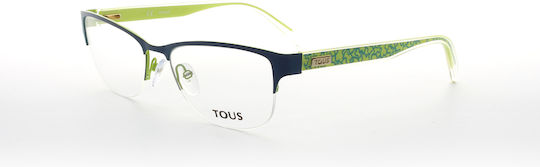 Tous Eyeglass Frame Blue VTO320 0455