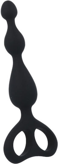 Intense Danti Anal Anal Beads Black 17.5cm
