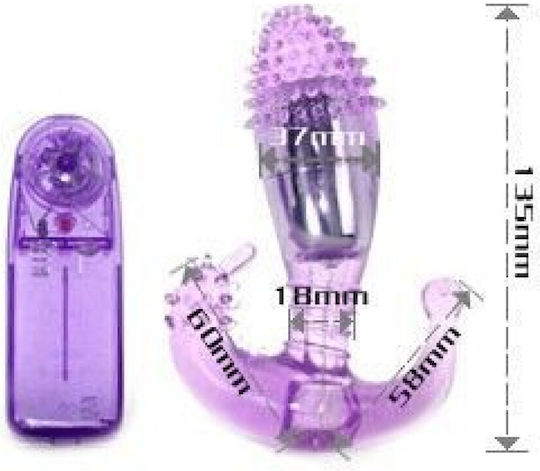 Baile Anal Stimulator For Her Πρωκτικός Δονητής Μωβ