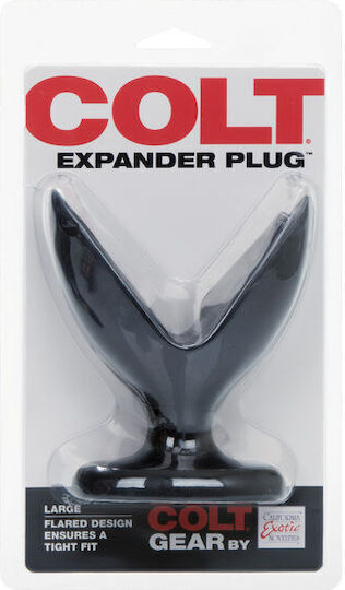 Colt Expander Plug Large Πρωκτική Σφήνα Large Μαύρη 12cm