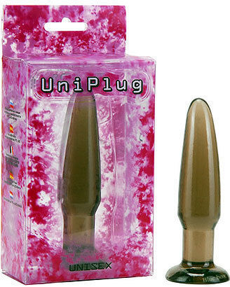 Seven Creations Uniplug Πρωκτική Σφήνα Μαύρη 10cm