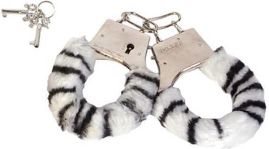 Dream Toys Metal Hand Cuffs Plush Χειροπέδες