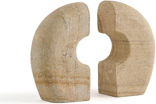 Stein Buchstütze in Beige Farbe 1Stück
