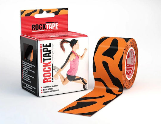 Rocktape Standard Regular Kinesiology Tape 5cm x 5m Tiger