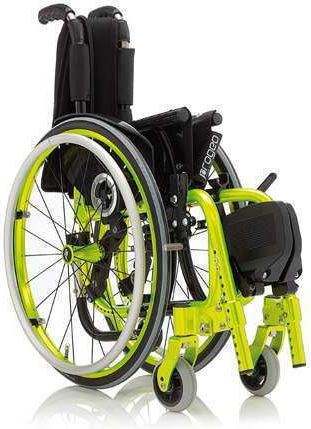 Progeo Exelle Junior Scaun Cu Rotile Pliabil Pentru Copii 39cm Galben