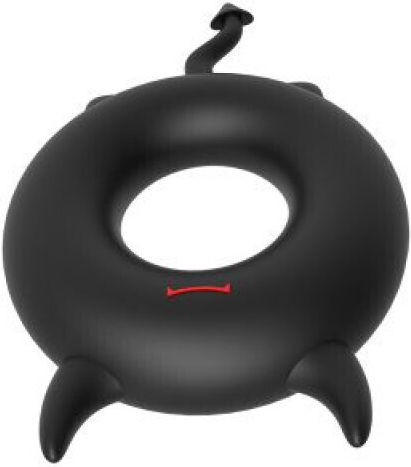 Rimba Devil Ring Cock Ring Schwanz Schwarz