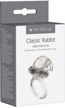 Seven Creations Classic Rabbit Cock Ring Cock Ring Cock Transparent