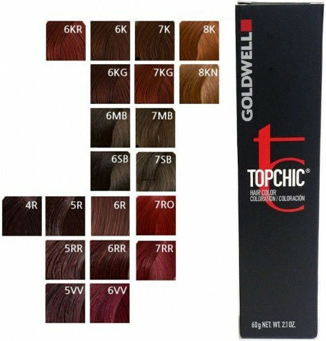 Goldwell Topchic Permanent Hair Color Hair Dye 60ml