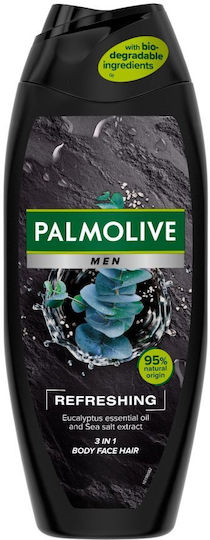 Palmolive Men Refreshing With Sea Minerals And Eucalyptus Oil Ενυδατικό Αφρόλουτρο για Άνδρες 500ml