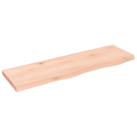 vidaXL Countertop without Sink L100xW30xH4cm Brown