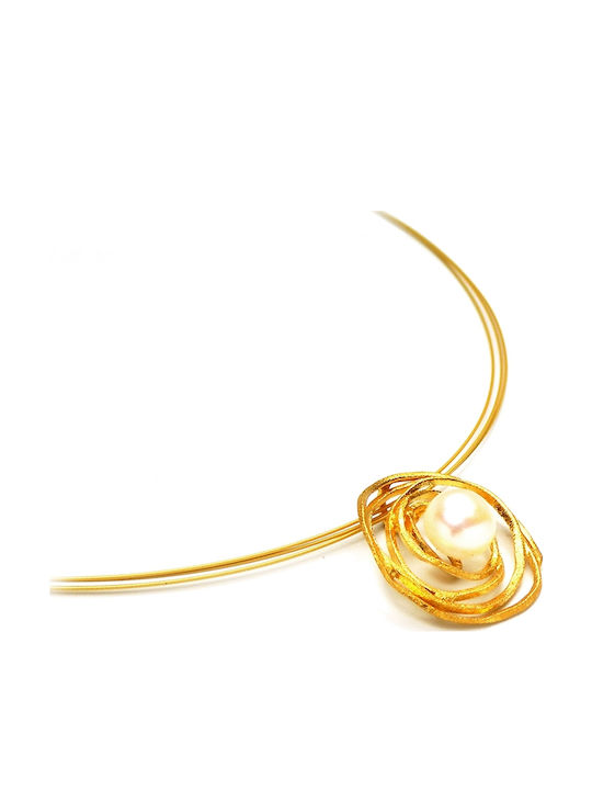 Polytimo Necklace From 14K Gold
