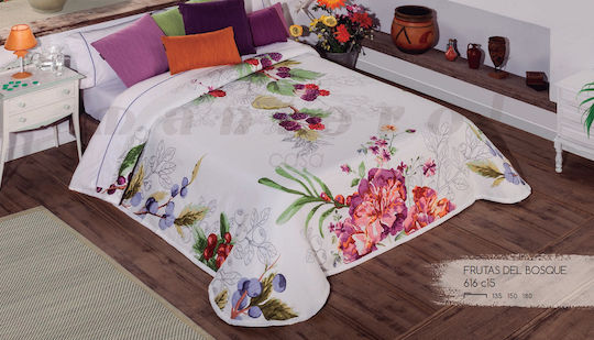Manterol Casa Frutas Paturi & Cuverturi Pat Υπέρδιπλο 616 235x270cm Manterol Casa Frutas Paturi & Cuverturi Pat Υπέρδιπλο 616 235x270cm