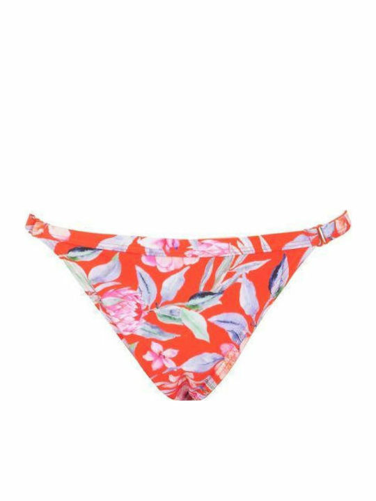 Asia Bikini Slip Κόκκινο