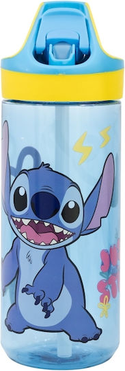 Stor Disney Stitch Παιδικό Παγούρι Lilo & Stitch Πλαστικό με Καλαμάκι 620ml