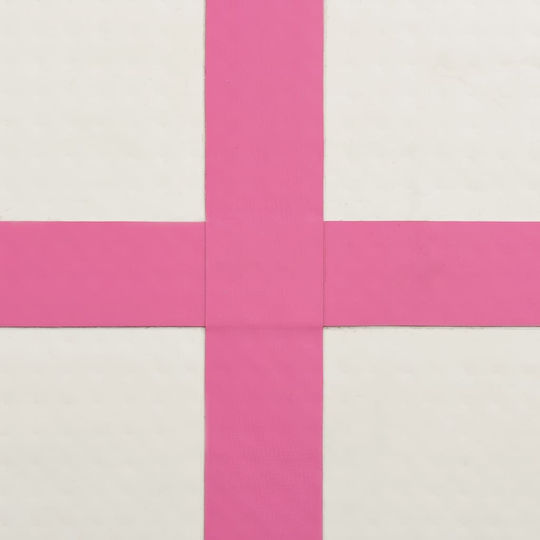 vidaXL AirTrack Turnmatte Rosa (200x200x20 cm)