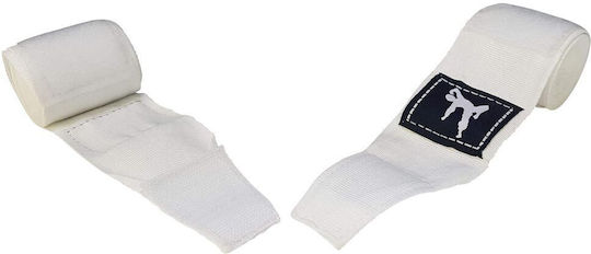 Tunturi Bruce Lee Boxing Wraps White 14BLSBO042 Martial Arts Hand Wraps 2.5m Weiß