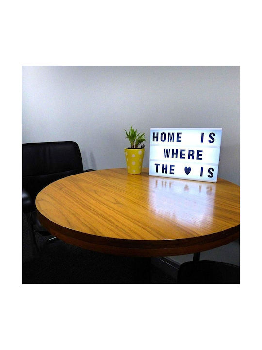 Decorative Lamp Board White