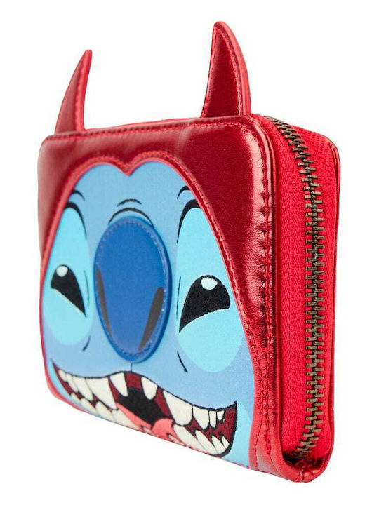 Loungefly Stitch Παιδικό Πορτοφόλι Disney Stitch Devil Cosplay