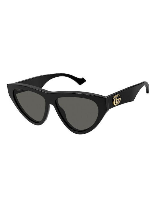 Gucci Sonnenbrillen mit Schwarz Rahmen und Schwarz Linse GG1333S 001