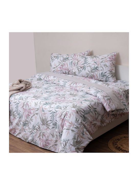 Viopros Duvet Cover Set Cotton Semi-double with Pillowcase 180x240 Fresh Gretel
