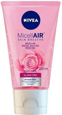 Nivea Rose Water Wash Cleansing Gel 150ml