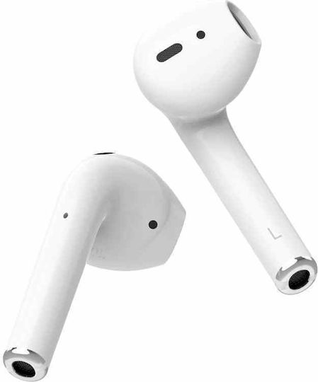 Hoco EW41 ASERIES 2 In-ear Bluetooth Handsfree Ακουστικά με Θήκη Φόρτισης Λευκά