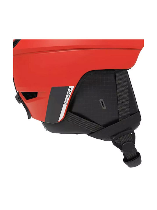 Salomon Pioneer Cască pentru Schi & Snowboard în culoarea Roșu