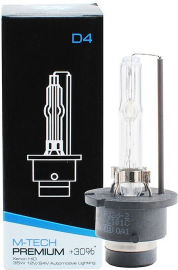 M-Tech Лампи Автомобила & Мотоциклета Premium +30% HID Xenon 6000K D4S Ксенон 6000К Хладно бяло 12V / 24V 35W 1бр
