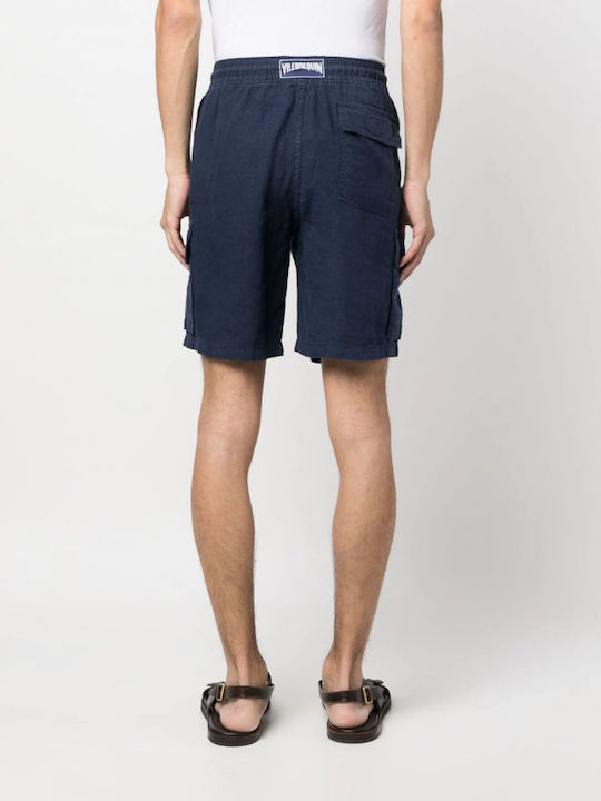 Vilebrequin Men's Shorts Cargo Blue