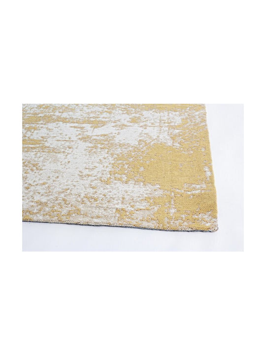 Bizzotto Graffiti Rug Rectangular Mustard